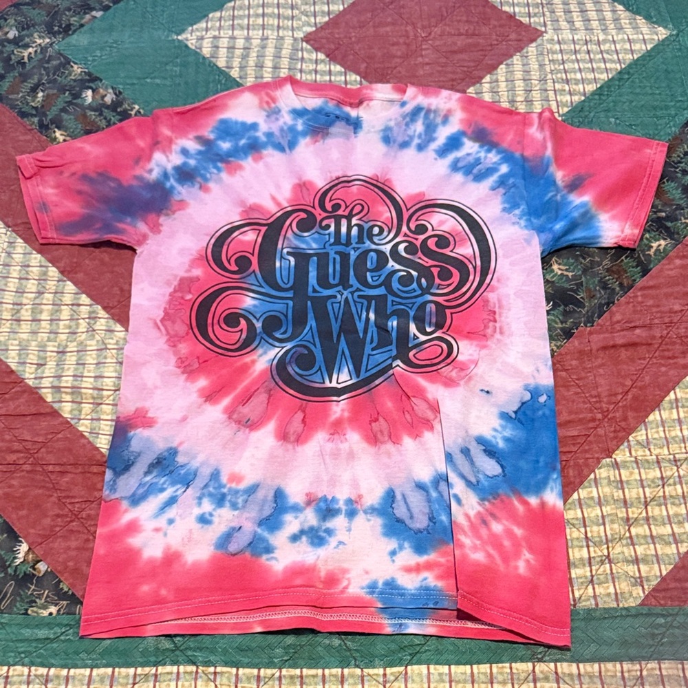 Guess Who Adult Tie-Dye T-Shirt